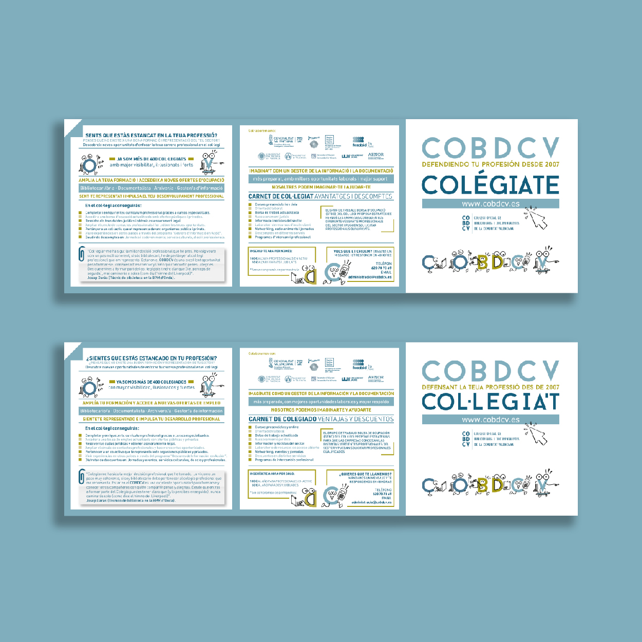 COBDCV professional association membership promotional brochure
