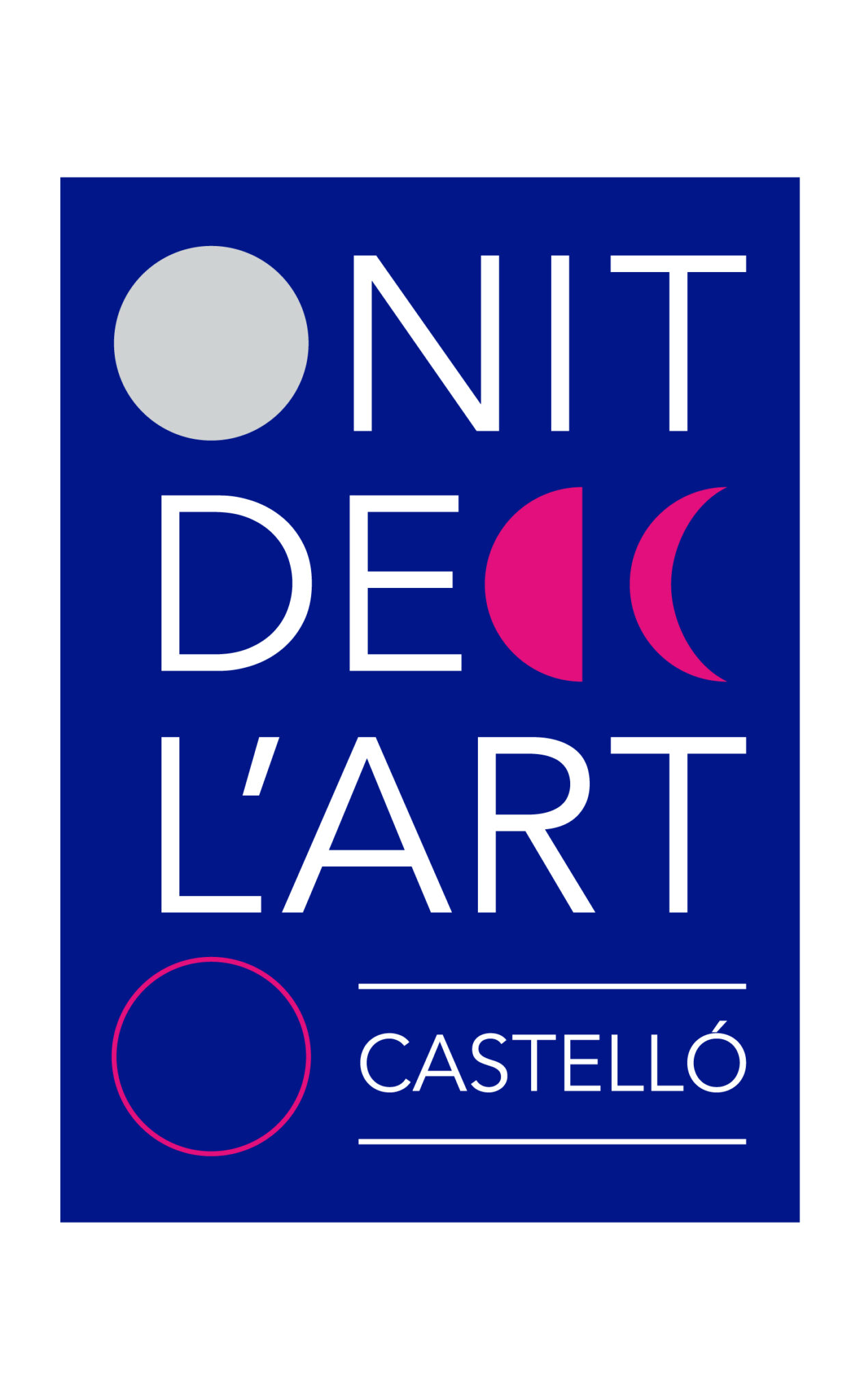 Onit Dec L'Art Castelló logo on blue background